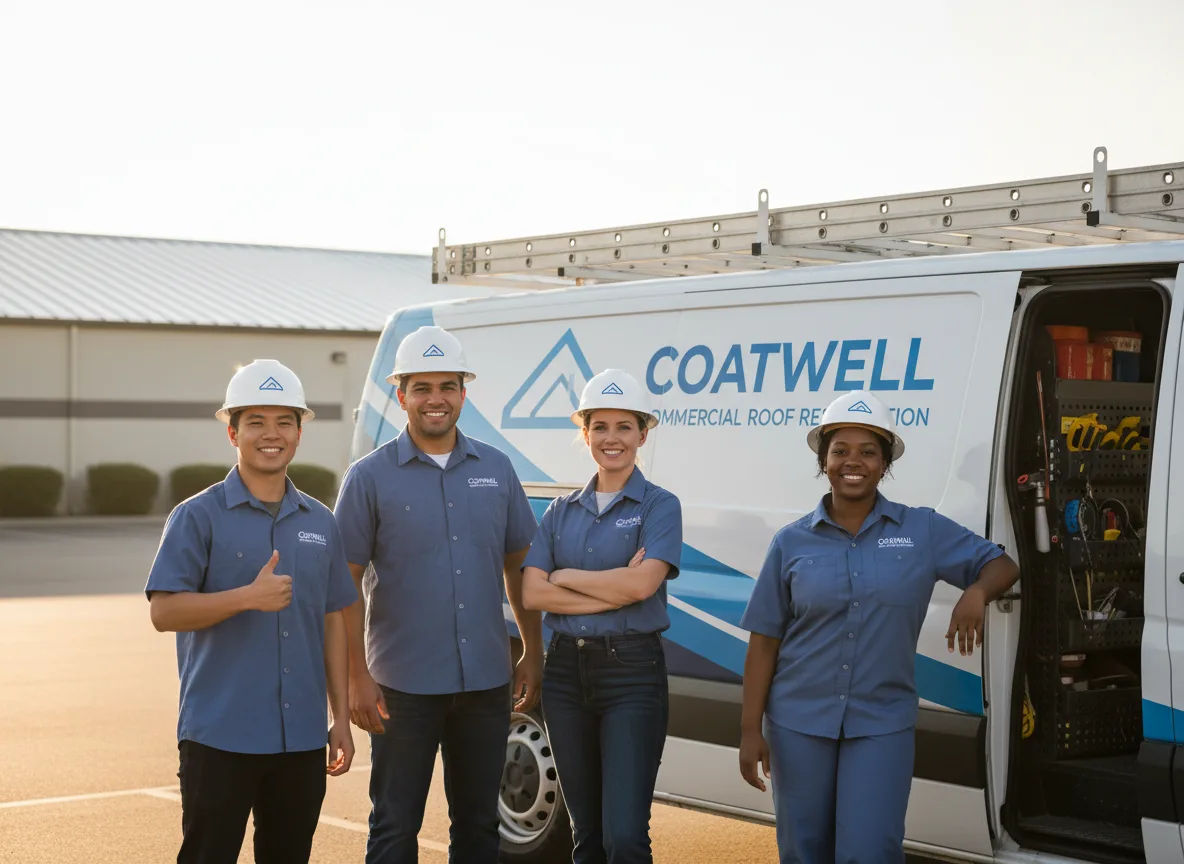 Commercial roof coating company in Wirt, MN